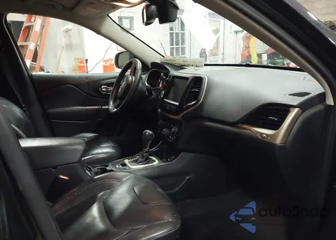 2015 Jeep Cherokee Limited from USA, damaged, VIN 1C4PJLDB2FW753432